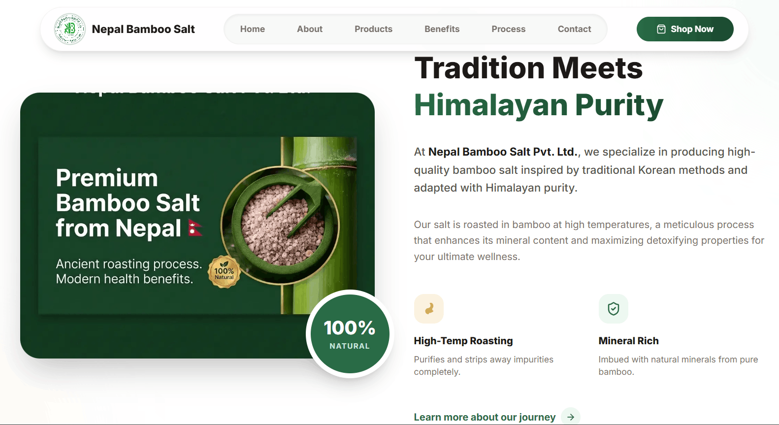 Nepal Bamboo Salt screenshot 2