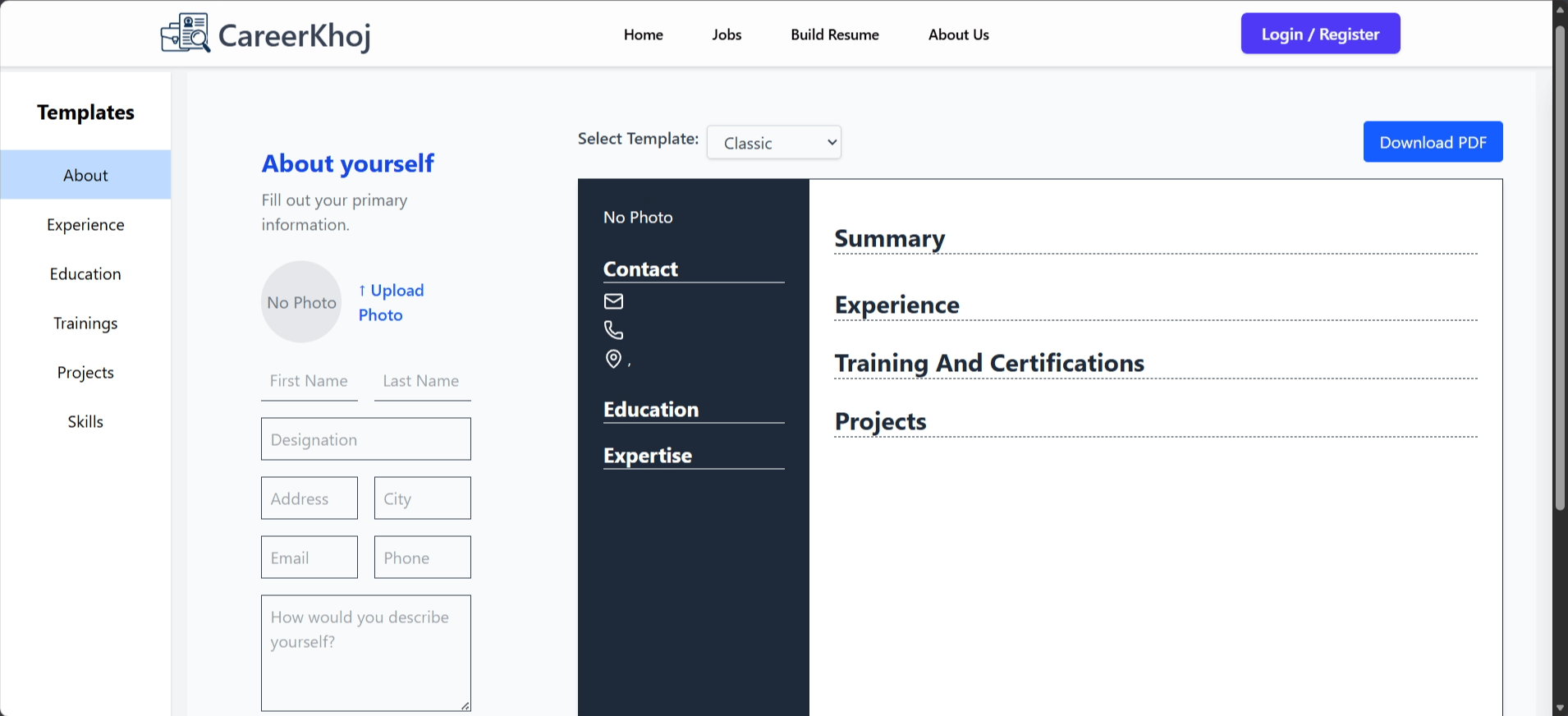 Career Khoj screenshot 2
