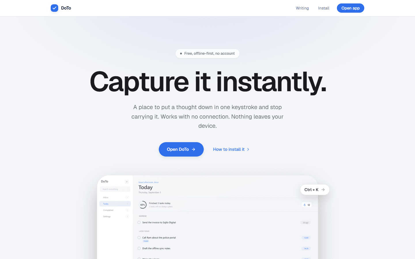DoTo - Task Management · Tool