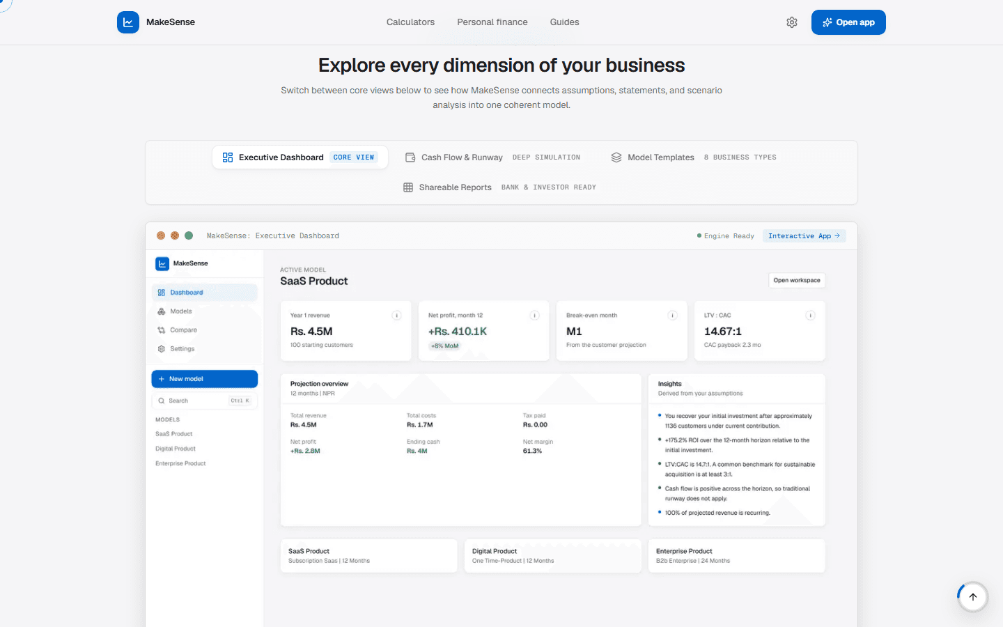 MakeSense screenshot 2