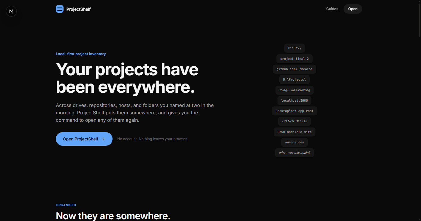 ProjectShelf screenshot 5