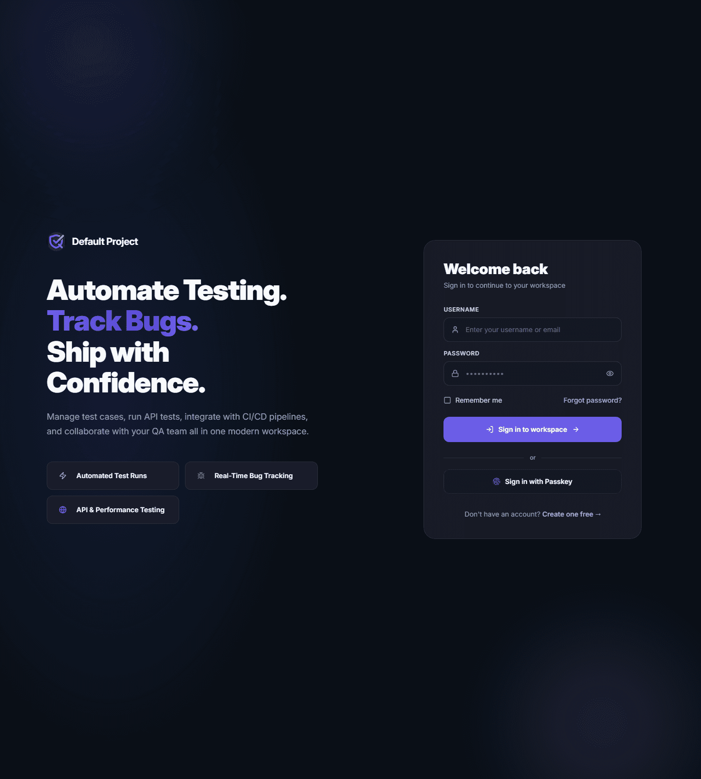 QA Test Tool screenshot 3