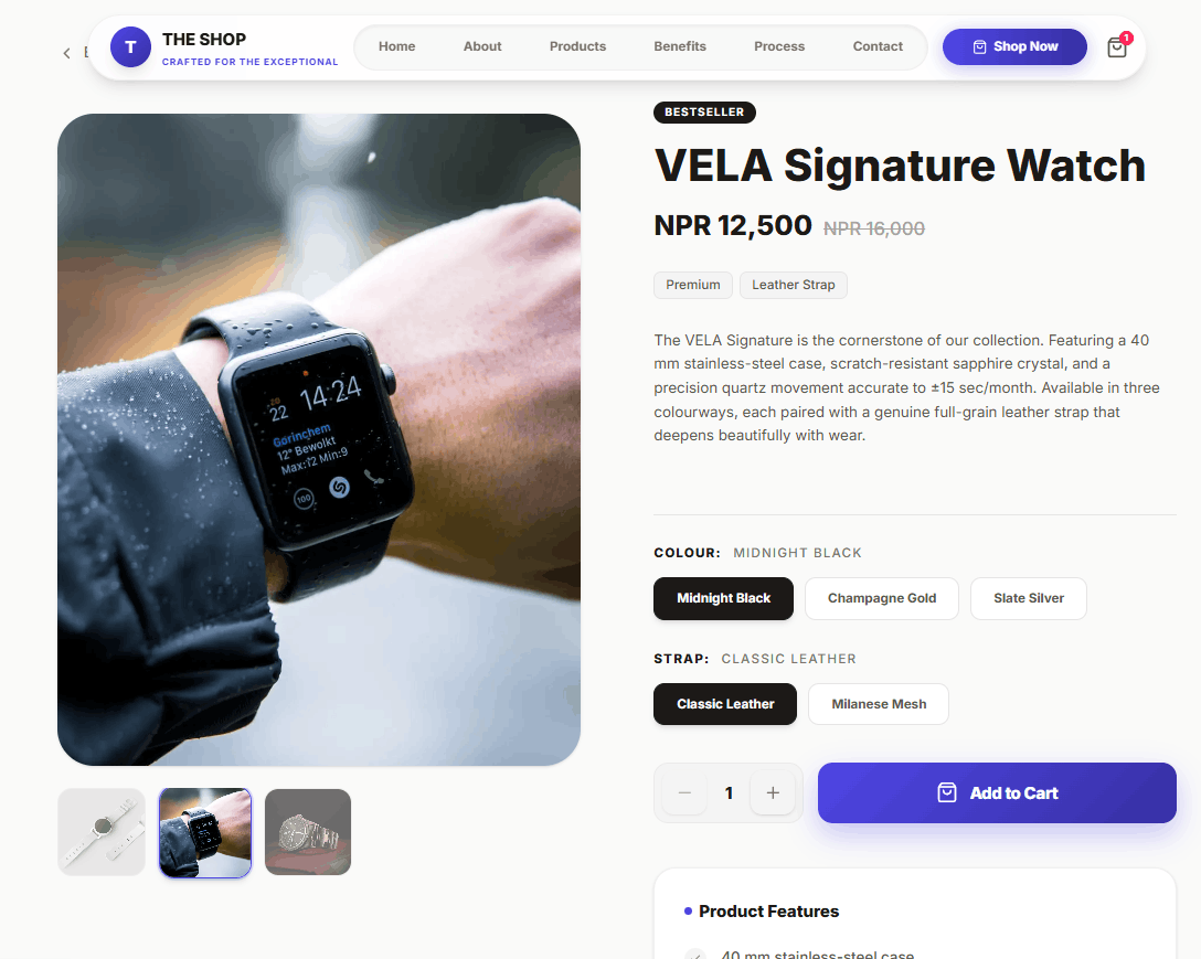 Sajilo Static Template screenshot 3